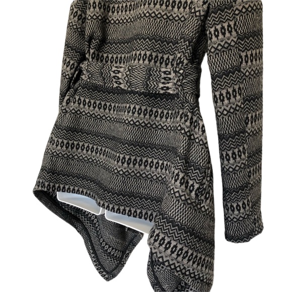 Jack By BB Dakota Women’s Wool Blend Kimmy Dark Grey Sweater Jacket Sz S - Picture 7 of 10